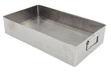 Stainless Steel Surgical Sterilization Tray Basket 18 x 11 x 4 with Handles Primis Medical