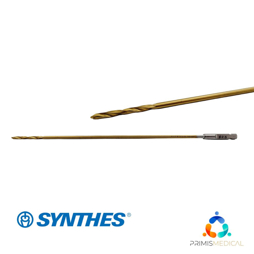 Synthes 310.23 Drill Bit Quick Connect 2.5mm Orthopedic 5"