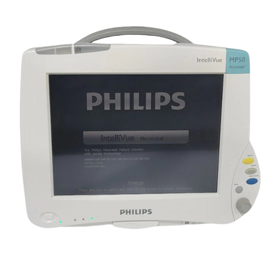 Philips M8004A MP50 Intellivue Neonatal Patient Monitor J.10.26 Certified