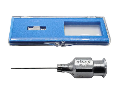 Storz 10-97 Ophthalmic Surgical Instrument 26 Gauge Eye Cannula in Case Primis Medical