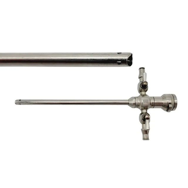 Stryker 747-031-550 5.8mm Cannula w/ 2 Rotating Stopcocks 6-1/8" Stryker