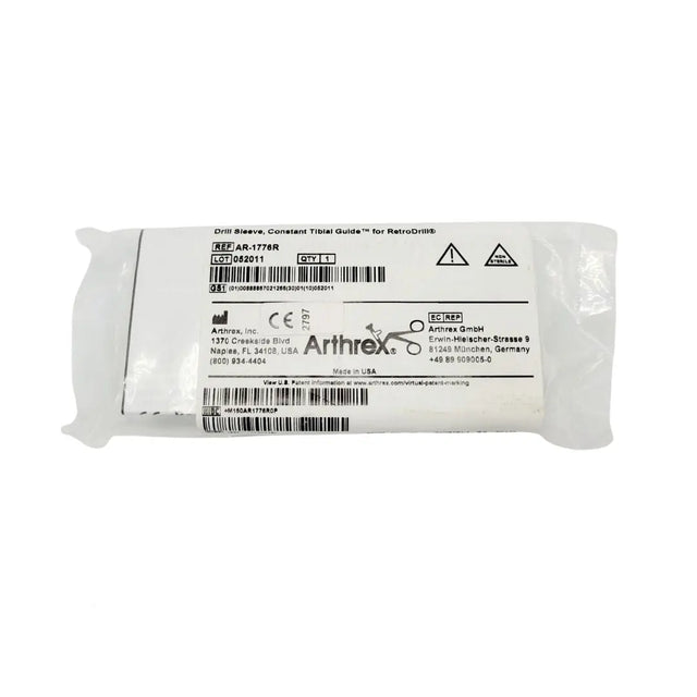 Arthrex AR-1776R Drill Sleeve, Constant Tibial Guide for RetroDrill 4-1/2" NEW Arthrex