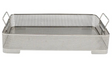 Stainless Steel Perforated Sterilization Basket 16 x 11 x 3 w/ Handles Primis Medical