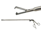 Richard Wolf 8385.10 Grasping Forceps 10mm 2/3 Pronged Single Action Jaw 18-1/8" Richard Wolf