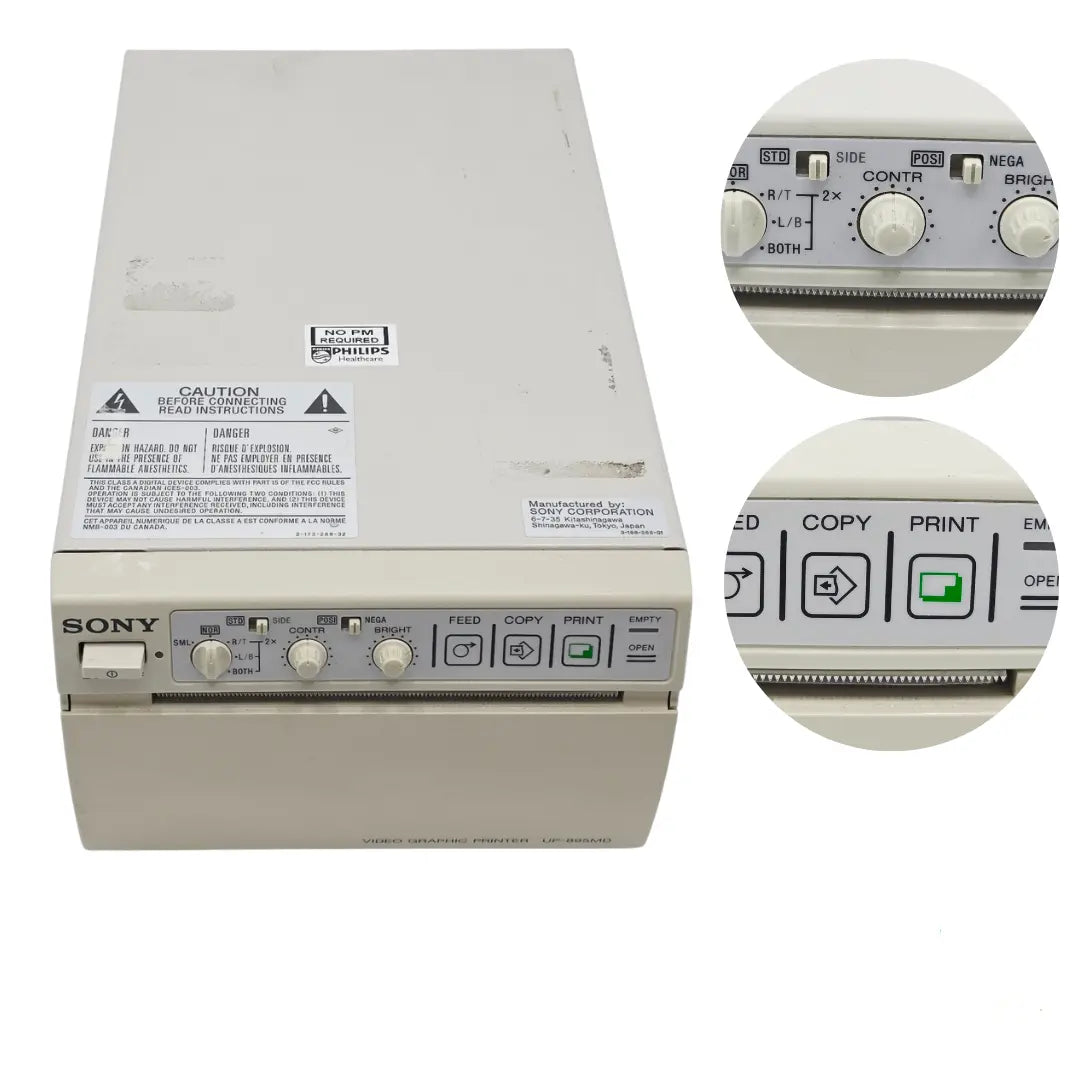 Sony UP-895MD Video Graphic Printer Primis Medical