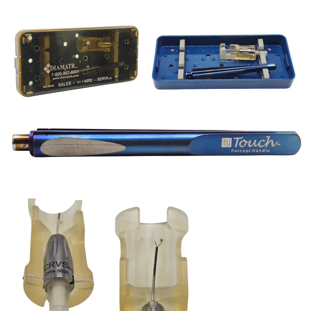 Seibel Capsulorhexis Ophthalmology Forceps CRVS DFH-0030 23g with Case Primis Medical
