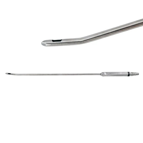 Grams #8 6mm x 36cm Angled Tip Large Handle Liposuction Cannula 19" Grams