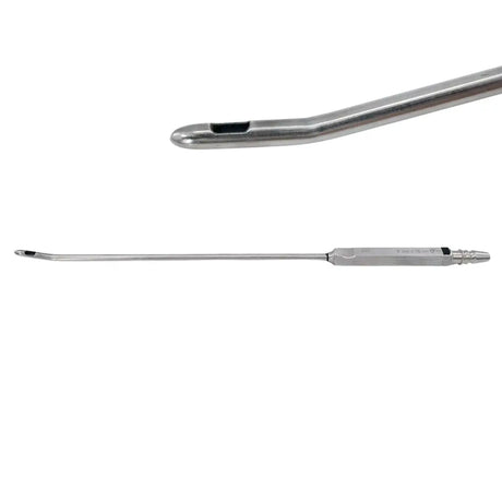 Grams #12 6mm x 28cm Angled Tip Large Handle Liposuction Cannula 16" Grams