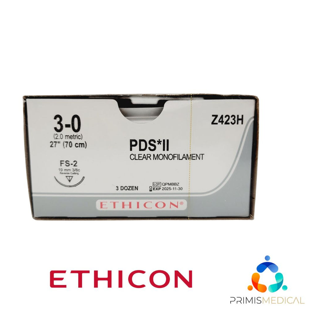 Ethicon Z423H 3-0 PDS II UNDYED 1X27" FS-2 Box of 36