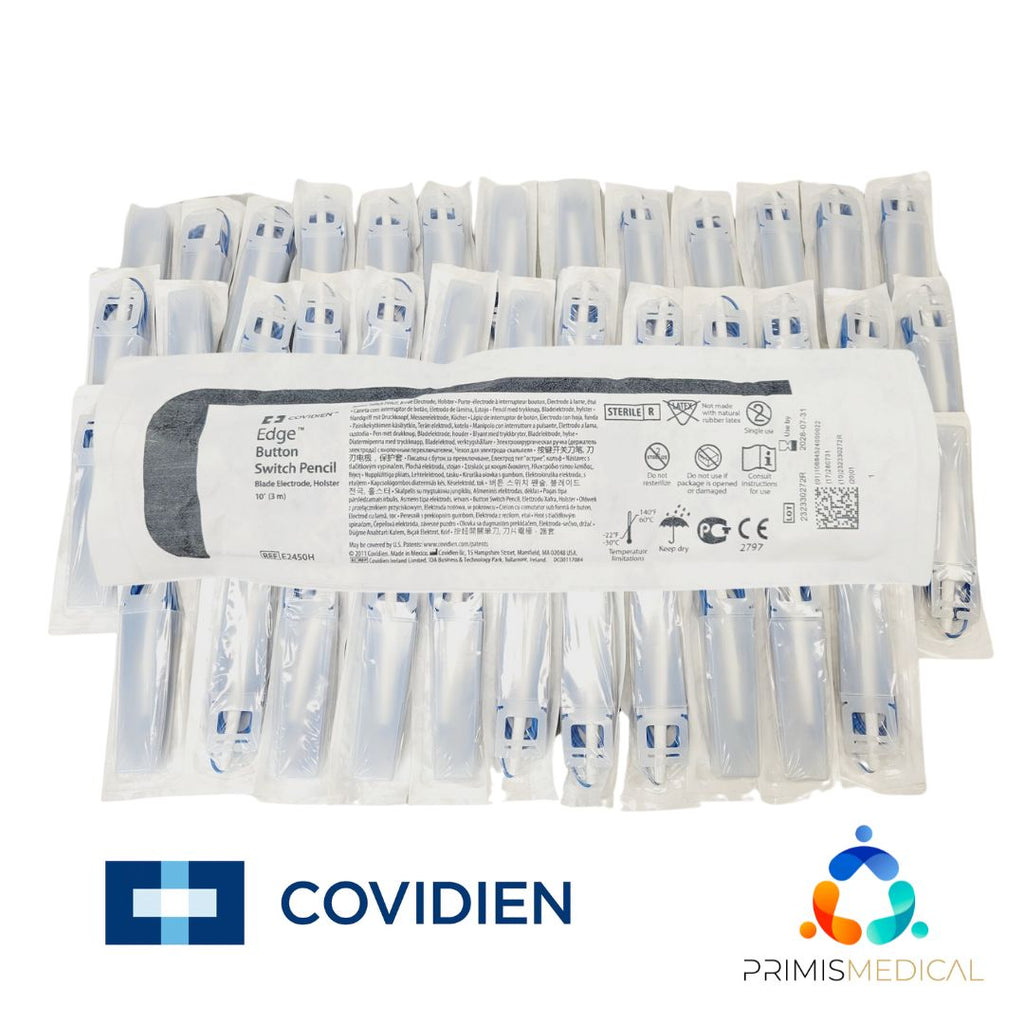 Covidien E2450H Edge Button Switch Pencil Blade Electrode EXP 2028 Lot of 50