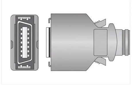 Masimo 4081 RD Set MD14-12 Series Patient Cable 12Ft 3.7m Masimo