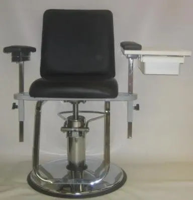 Brandt 23700-UPH Blood Dwg. Chair, Hyd., w/Drawers Upholstered seat Brandt