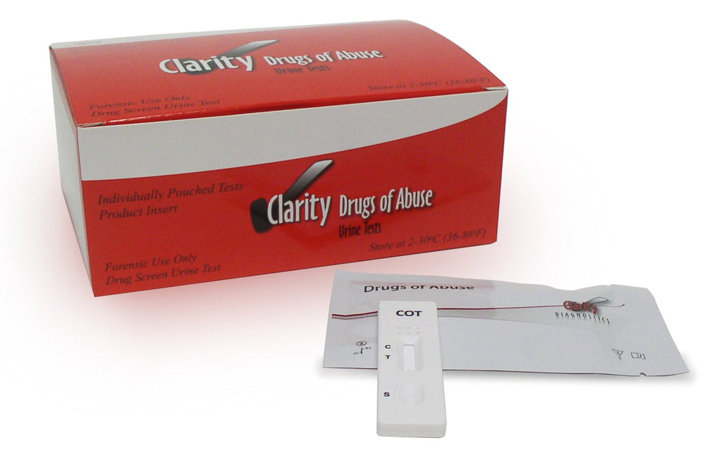 Clarity CD-MOP-114 Oxycodone (OXY) Single Dip Card 25/bx, 20bx/cs