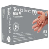 Sempermed Sempercare Tender Touch TTNF104 Nitrile Exam Gloves, Powder Free 100/bx Sempermed