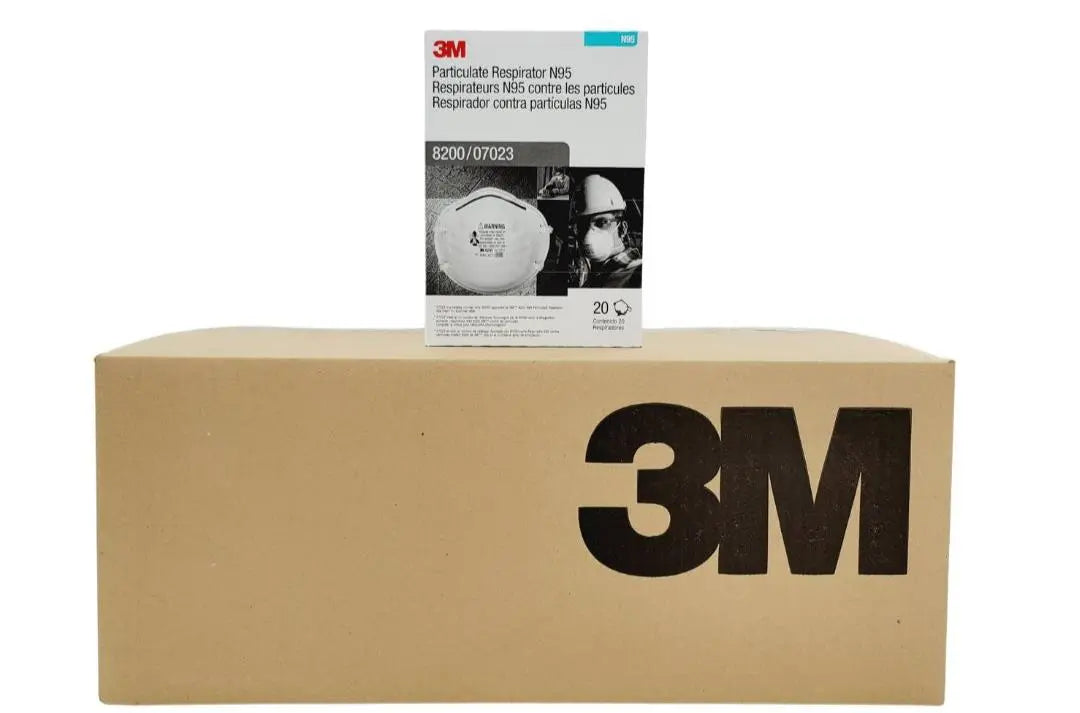 3M 8200 N95 Disposable Particulate Respirator Painting, Sanding 160/CS 3M