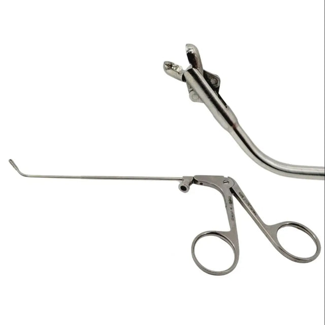 Karl Storz 651210 Kuhn Bolger Giraffe Double Spoon Forceps Angled 55° 7-1/2" Karl Storz