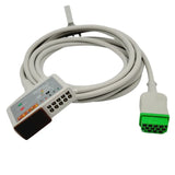 GE 2017006-001 Multi-Link 12 Lead AHA 3.6m Standard 12Ft Cable GE