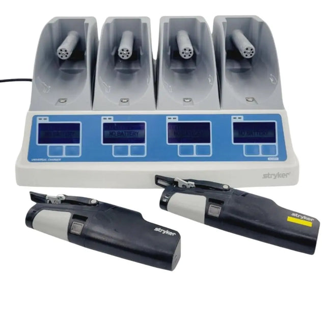 Stryker 7100-190-000 F1 Universal Battery Charger w/ 2 Smartgrips Pencil Modules Stryker