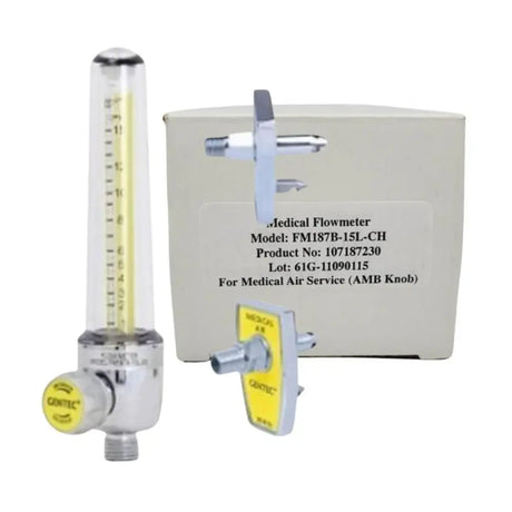 Genstar Technology FM187B-15L-CH Flowmeter Air Brass 15LTR Chemtrn Genstar Technology