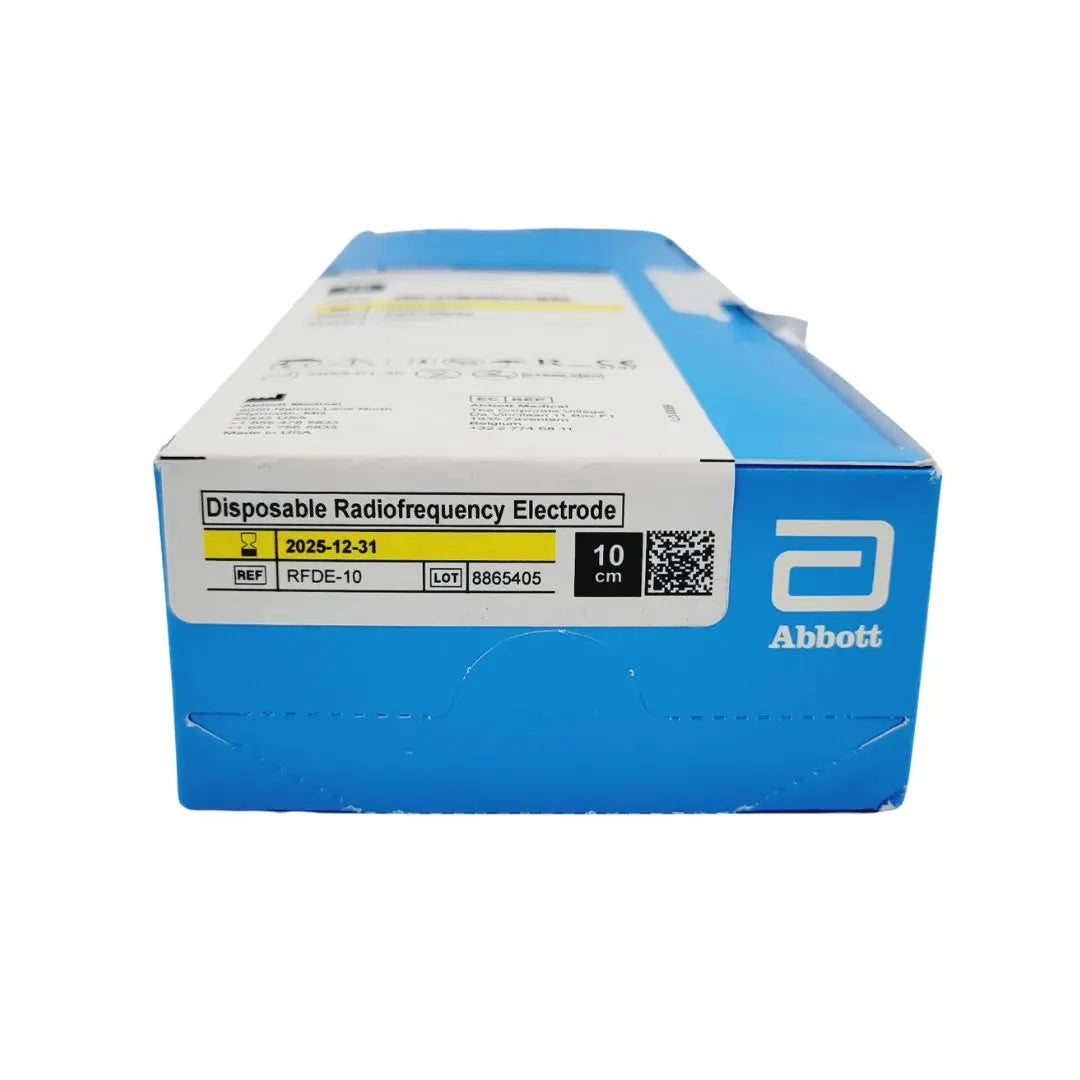 Abbott RFDE-10 Disposable Radiofrequency 10cm Electrode Box of 5 Abbott