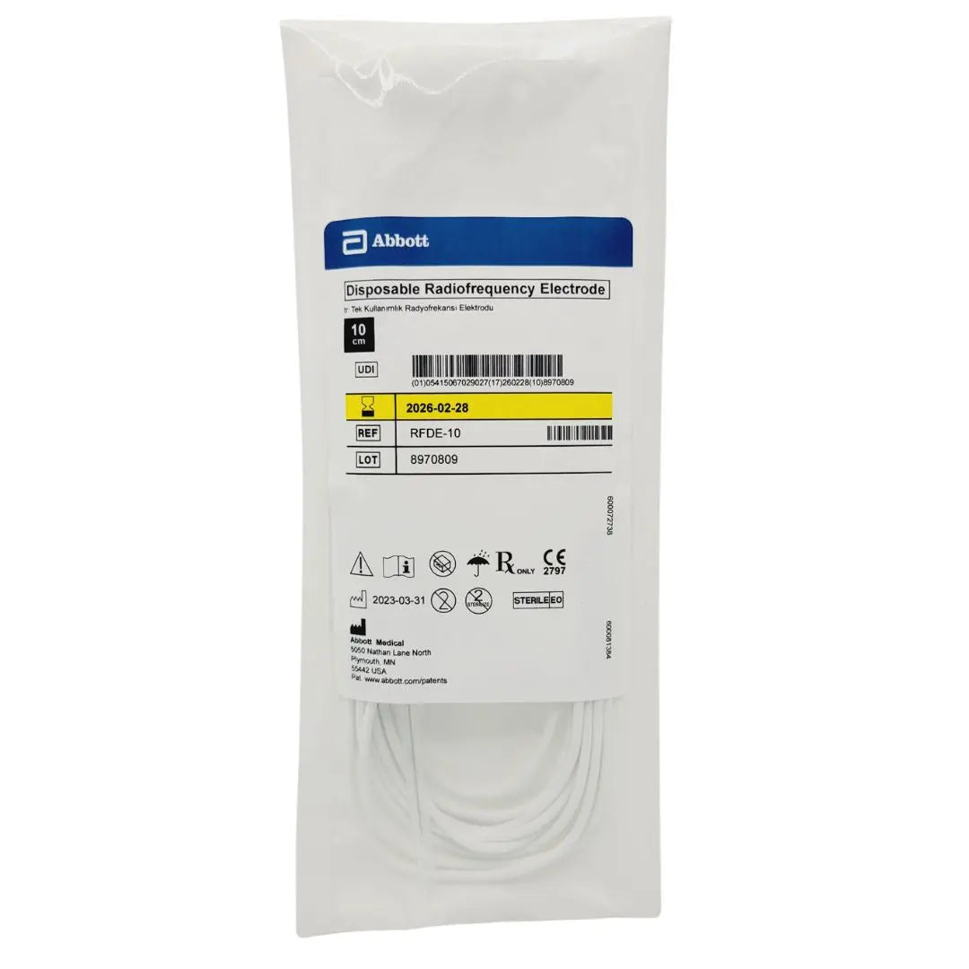 Abbott RFDE-10 Disposable Radiofrequency 10cm Electrode Abbott