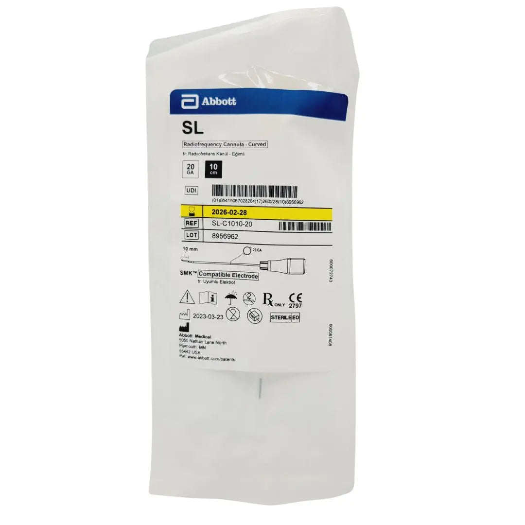 Abbott SL-C1010-20 Radiofrequency 10cm 20G Cannula Curved Abbott