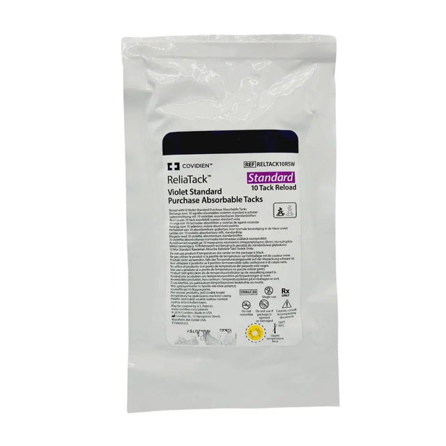 Covidien RELTACK10RSW ReliaTack Violet Standard Purchase Absorbable Tacks Covidien