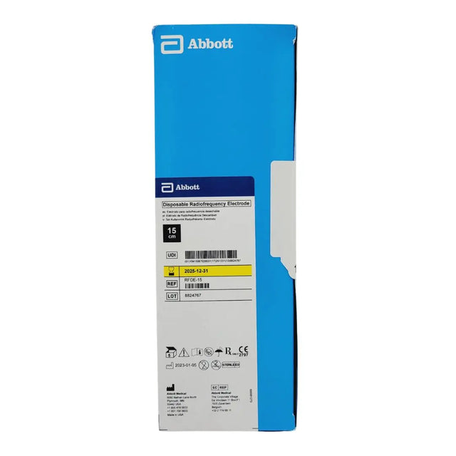 Abbott RFDE-15 Disposable Radiofrequency 15cm Electrode Box of 5 Abbott