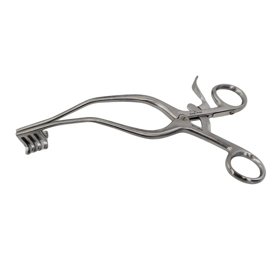 Surgpro AC714BSP Weitlaner Retractor 4 x 4 Blunt Prongs 7-3/4" Surgpro