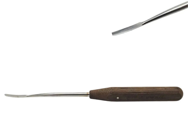 Synthes 399.48 Straight Periosteal Elevator 3mm Curved Blade Straight Edge Synthes