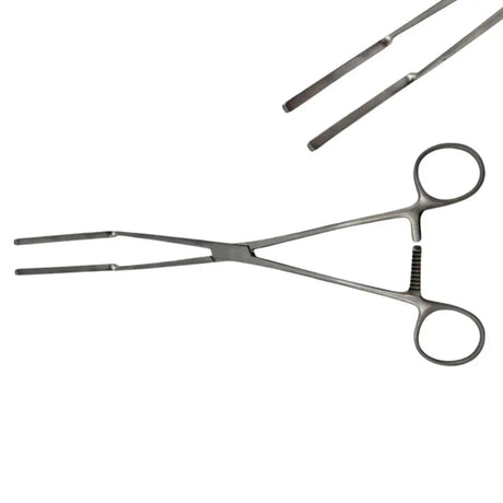 V. Mueller SU6130 Glassman Anterior Resection Clamp Right Angled 3-3/4" Jaw 10" Primis Medical
