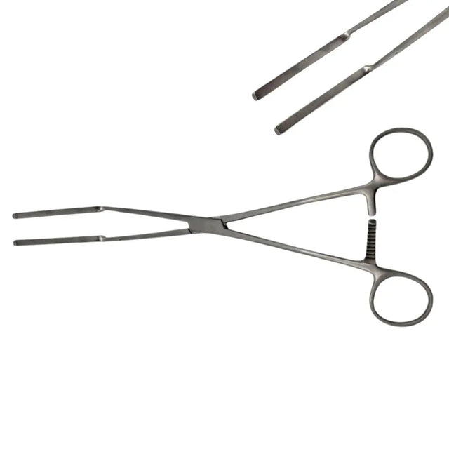 V. Mueller SU6130 Glassman Anterior Resection Clamp Right Angled 3-3/4" Jaw 10" Primis Medical