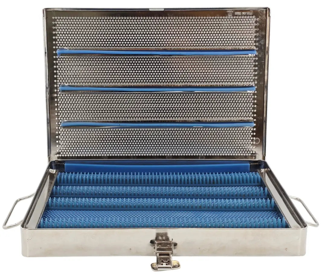 Weck Sterilization Case 1077 with Handles 15 x 10 x 1 Unbranded