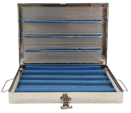 Weck Sterilization Case 1077 with Handles 15 x 10 x 1 Unbranded