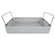 Rectangular Surgical Sterilizaion Tray with Handles 16 x 10 x 3 Unbranded