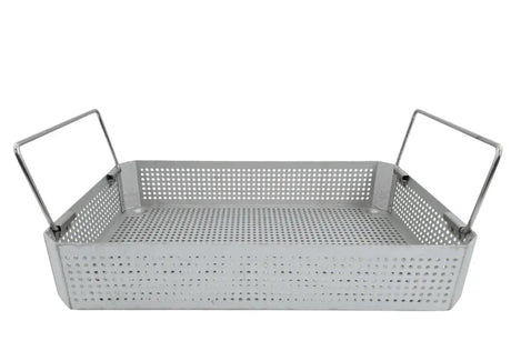Rectangular Surgical Sterilizaion Tray with Handles 16 x 10 x 3 Unbranded