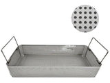 Instrument Sterilization Tray with Handles 22" x 10" x 4" Unbranded