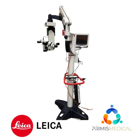 Leica M820 Surgical Microscope - Manufactured 2010 w/ F19 Floor Stand Primis Medical