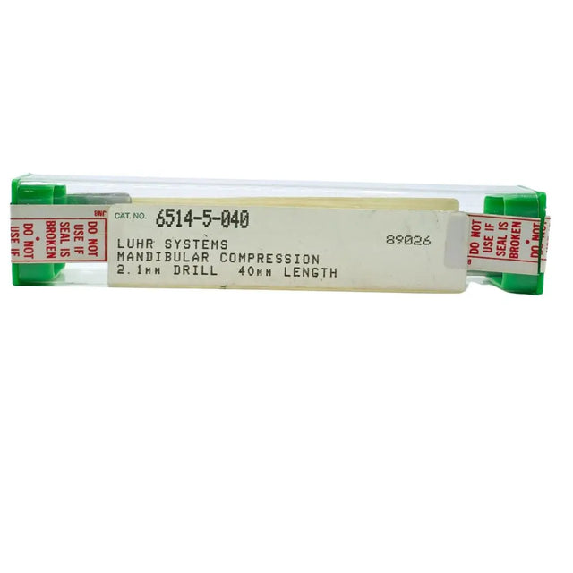 Stryker Howmedica 6514-5-040 Mandibular Compression Drill Bit 2.1mm x 40mm Stryker Howmedica
