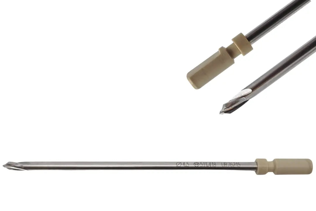 Synthes 511.418 Three Fluted Radiolucent Drill 4.5mm Bit Brad Point 50mm Primis Medical