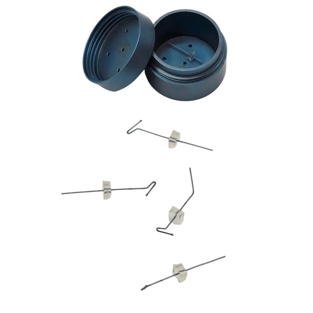 D&K 6-153 Sterilizing Case w/ 4 Mackool Cataract Support Hooks Primis Medical