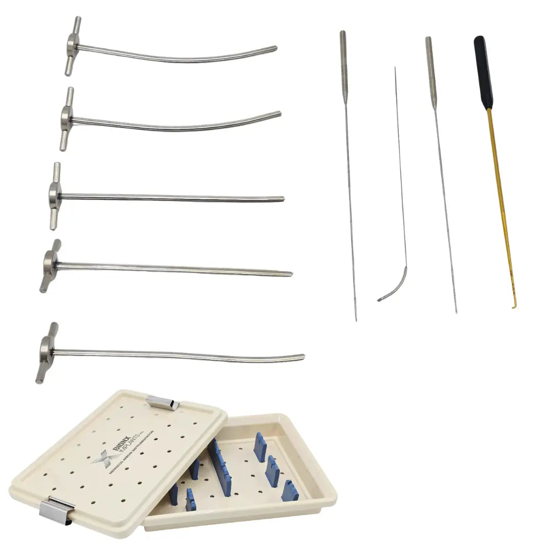 Bionx Meniscus Arrow Instrumentation Set w/ Tray Cannulas Probe Trocar Primis Medical