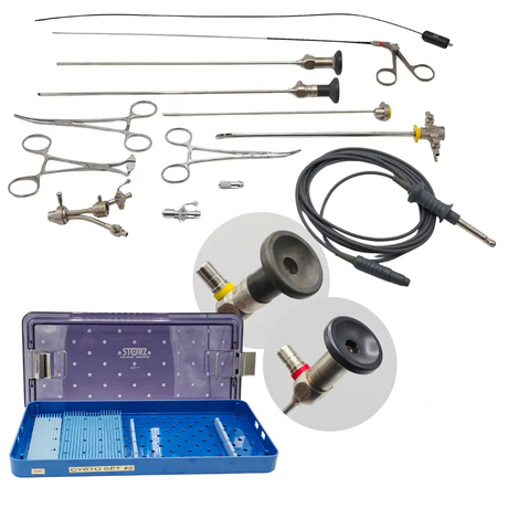 Karl Storz Cystoscopy Set 27005BA 27005CA 27026UA 27026UO w/ Tray Primis Medical