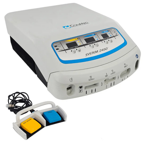 ConMed System 2450 Electrosurgical Unit w/ Dual Footswitch Primis Medical