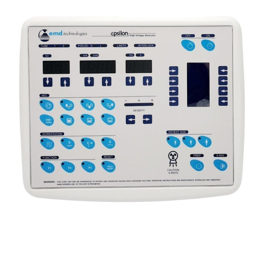 EMD Technologies 9777.55.R1 EPS 40-80 High Voltage X-Ray Epsilon Operator Console