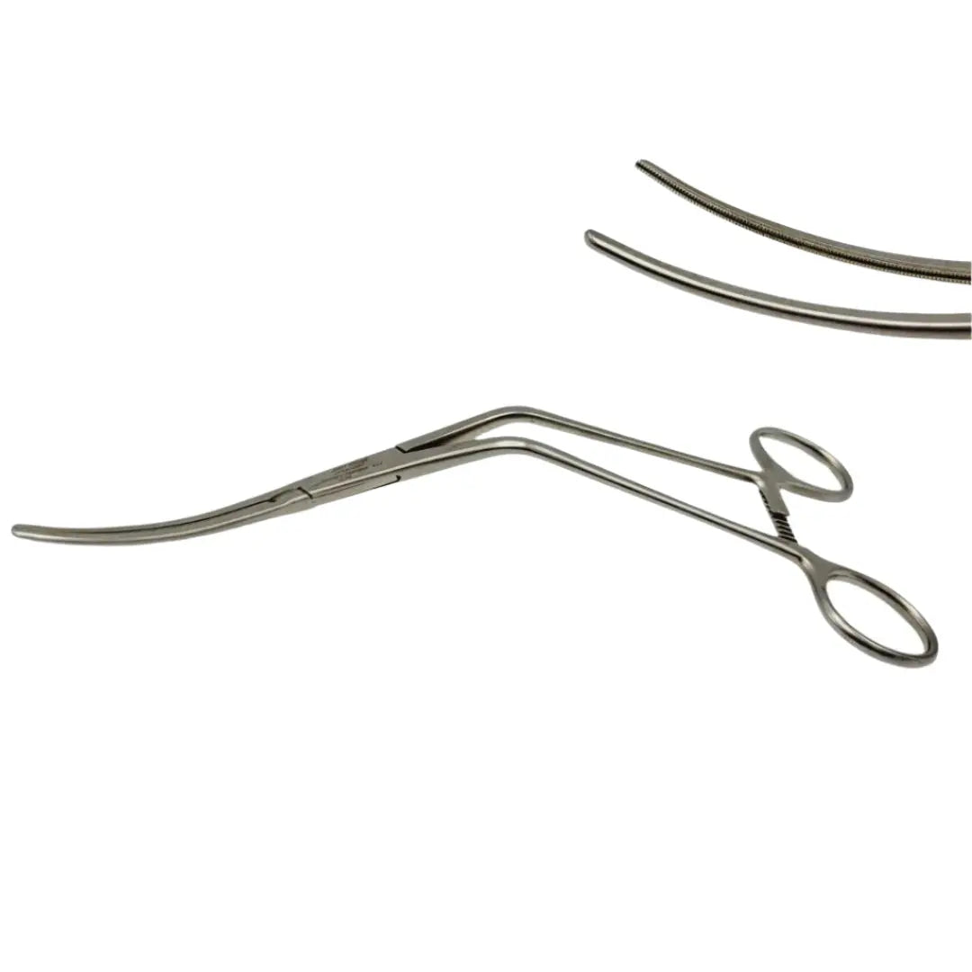 Jarit 320-289 Wylie Hypogastric Clamp Cardio Grip 1 x 2 Teeth Curved 8-1/2" Jarit