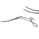 Jarit 320-289 Wylie Hypogastric Clamp Cardio Grip 1 x 2 Teeth Curved 8-1/2" Jarit