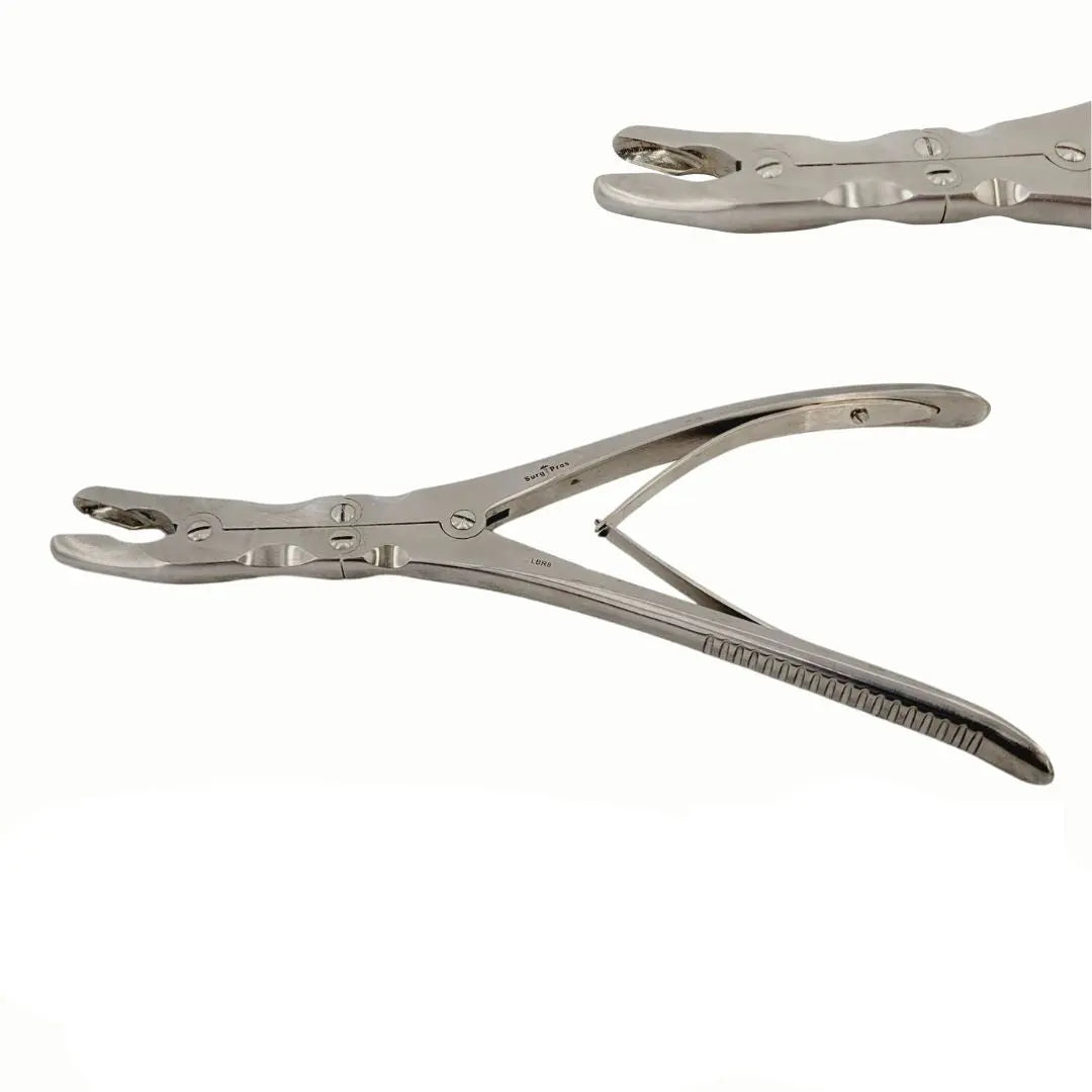 Surgpro LBR8 Leksell Rongeur 6mm x 10mm Curved Orthopedic 9-3/8" Surgpro