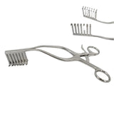 Surgpro MISKRT Miskimon Cerebellar Retractor 7 Sharp Prongs 35mm x 32mm Surgpro