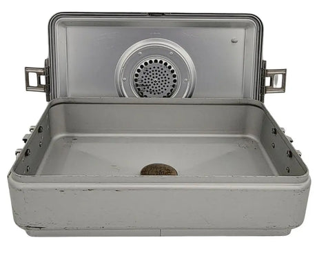 Wagner Steriset w/ ThermoLoc Instrument Sterilization Container 17-1/4" X 5-1/8" Wagner